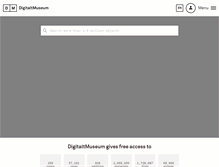 Tablet Screenshot of digitaltmuseum.org