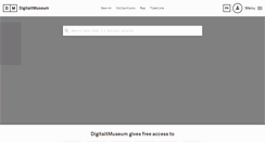 Desktop Screenshot of digitaltmuseum.no
